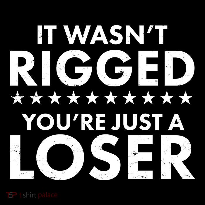 It Wasn't Rigged You're Just A Loser Sustainable Beanie