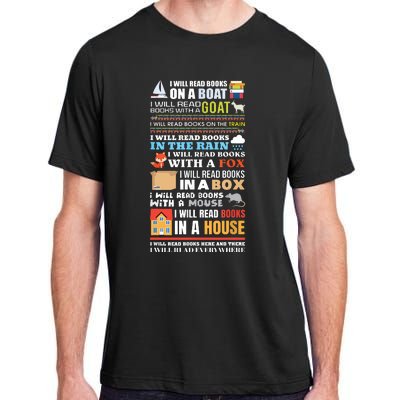 I Will Read Books On A Boat Reading ,Gift For Readers Adult ChromaSoft Performance T-Shirt