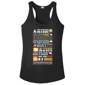 I Will Read Books On A Boat Reading Gift For Readers Ladies PosiCharge Competitor Racerback Tank