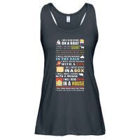 I Will Read Books On A Boat Reading Gift For Readers Ladies Essential Flowy Tank