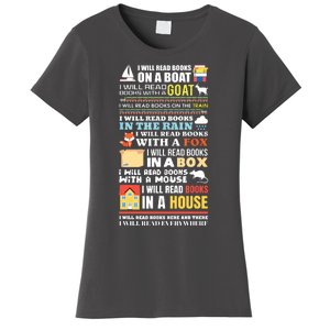 I Will Read Books On A Boat Reading Gift For Readers Women's T-Shirt