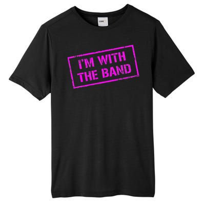 IM With Rock Concert Music Band Design Tall Fusion ChromaSoft Performance T-Shirt