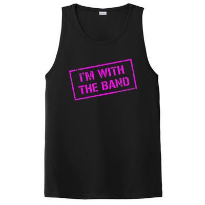 IM With Rock Concert Music Band Design PosiCharge Competitor Tank