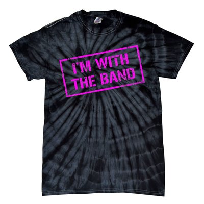 IM With Rock Concert Music Band Design Tie-Dye T-Shirt