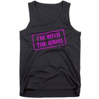 IM With Rock Concert Music Band Design Tank Top