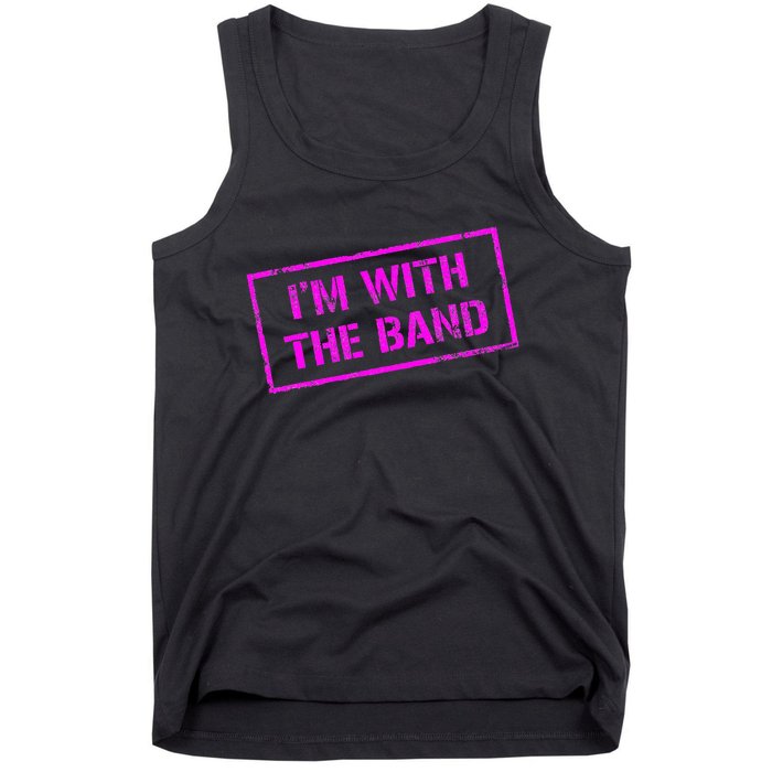 IM With Rock Concert Music Band Design Tank Top