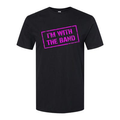 IM With Rock Concert Music Band Design Softstyle CVC T-Shirt