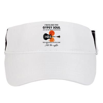 I Wanna Rock Your Gypsy Soul Adult Drive Performance Visor