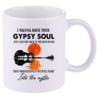 I Wanna Rock Your Gypsy Soul 11oz C Handle Ceramic Mug