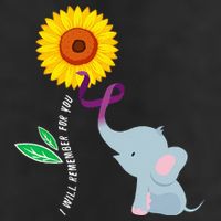 I Will Remember For You ALZ Dementia Alzheimers Awareness Beanie