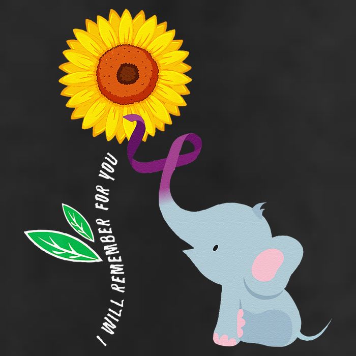 I Will Remember For You ALZ Dementia Alzheimers Awareness Hat