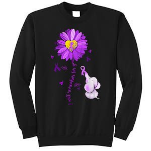 I Will Remember For You Elephant Alzheimers Awareness Sweatshirt