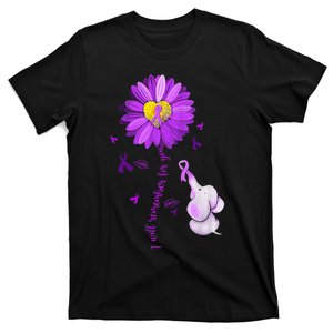 I Will Remember For You Elephant Alzheimers Awareness T-Shirt