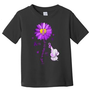 I Will Remember For You Elephant Alzheimers Awareness Toddler T-Shirt