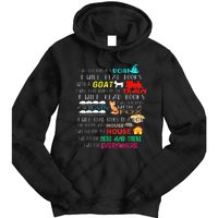 I Will Read Books On A Boat & Everywhere Reading Kid Tie Dye Hoodie