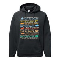 I Will Read Books On A Boat And Everywhere Reading Gifts Performance Fleece Hoodie