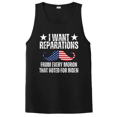 I Want Reparations From Every Moron That Voted For Biden PosiCharge Competitor Tank