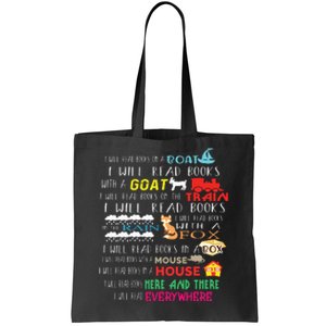 I Will Read Books On A Boat & Everywhere Reading Gifts Tote Bag