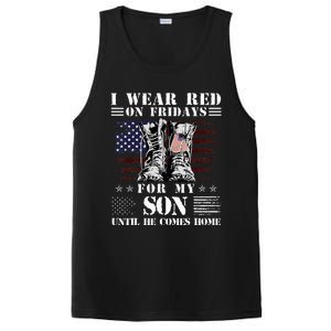 I Wear Red On Fridays For My SON Until He Comes Home PosiCharge Competitor Tank