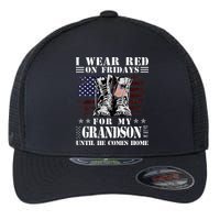 I Wear Red On Fridays For My GRANDSON Until He Comes Home Flexfit Unipanel Trucker Cap