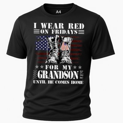 I Wear Red On Fridays For My GRANDSON Until He Comes Home Performance Shirt