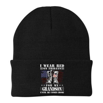 I Wear Red On Fridays For My GRANDSON Until He Comes Home Beanie