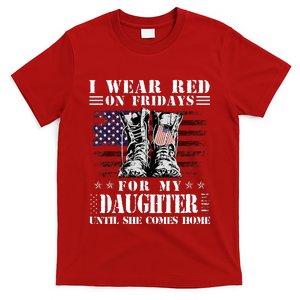 I Wear Red On Fridays For My Daughter Until She Comes Home T-Shirt