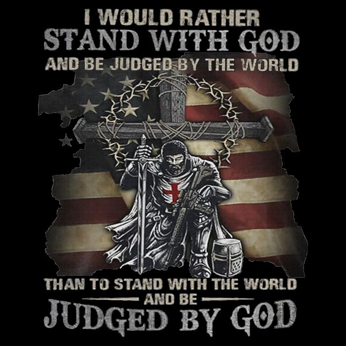 I Would Rather Stand With God 16 in Basic Backpack