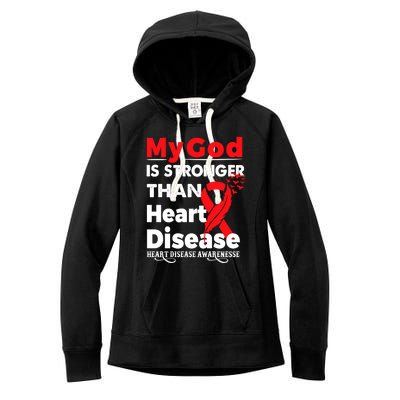 I Wear Red To Fight Heart Disease Awareness Month Gift Women's Fleece Hoodie