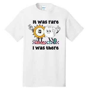 It Was Rare I Was There Solar Eclipse Tall T-Shirt