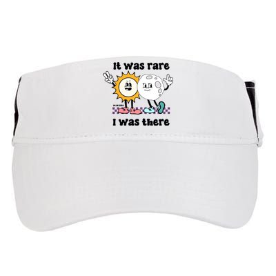 It Was Rare I Was There Solar Eclipse Adult Drive Performance Visor