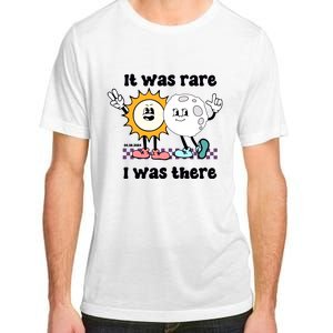 It Was Rare I Was There Solar Eclipse Adult ChromaSoft Performance T-Shirt