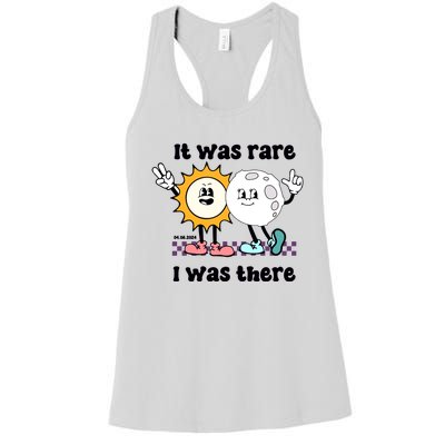 It Was Rare I Was There Solar Eclipse Women's Racerback Tank