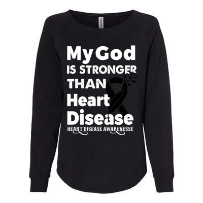 I Wear Red To Fight Heart Disease Awareness Month Cool Gift Womens California Wash Sweatshirt