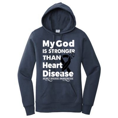 I Wear Red To Fight Heart Disease Awareness Month Cool Gift Women's Pullover Hoodie