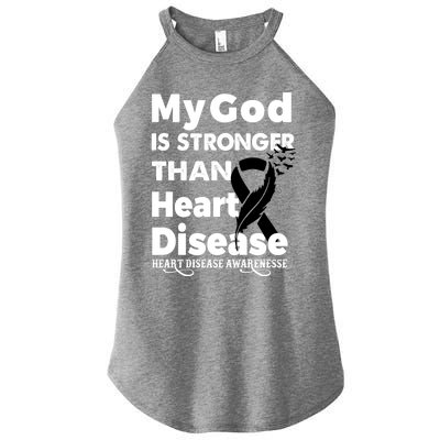 I Wear Red To Fight Heart Disease Awareness Month Cool Gift Women's Perfect Tri Rocker Tank