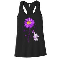 I Will Remember For You Elephant Alzheimers Awareness Women's Racerback Tank