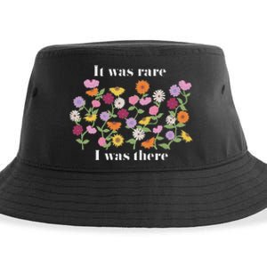 It Was Rare Funny I Was There For Women Sustainable Bucket Hat