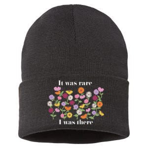 It Was Rare Funny I Was There For Women Sustainable Knit Beanie