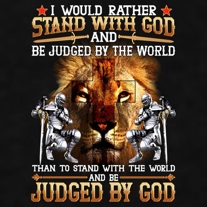 I Would Rather Stand With God Ladies PosiCharge Tri-Blend Wicking Tank