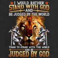 I Would Rather Stand With God Cool Comfort Performance Bucket Hat