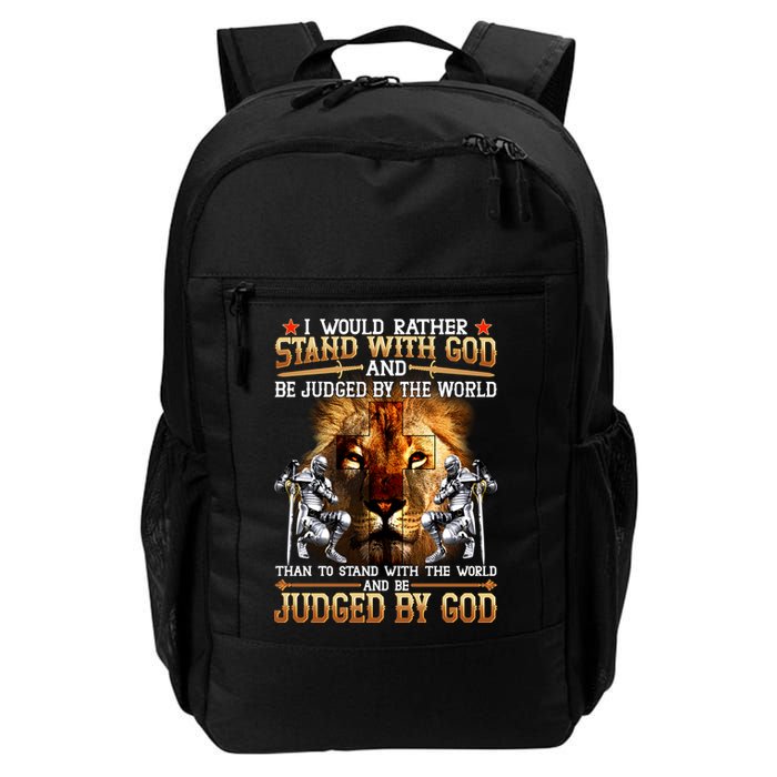 I Would Rather Stand With God Backpack