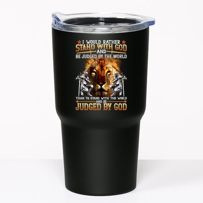 I Would Rather Stand With God Tumbler