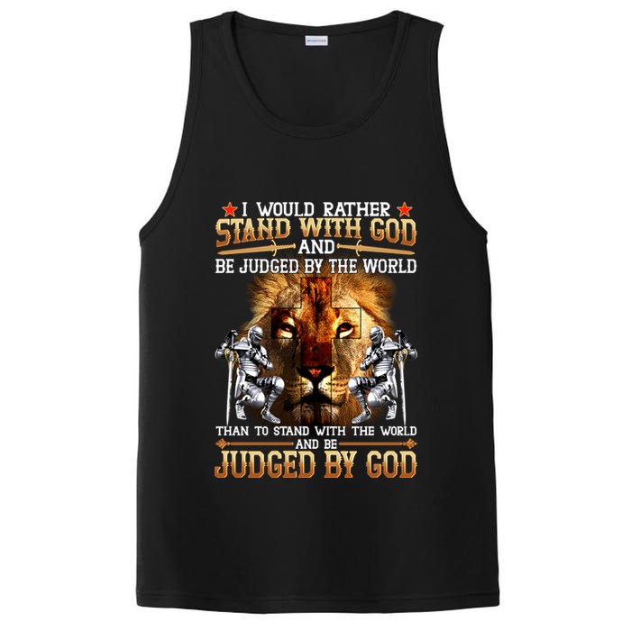I Would Rather Stand With God PosiCharge Competitor Tank