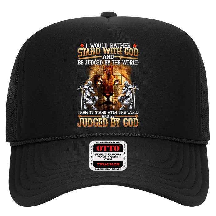 I Would Rather Stand With God Hat