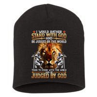 I Would Rather Stand With God Short Acrylic Beanie