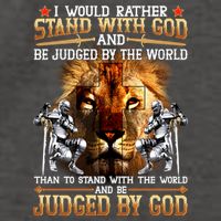 I Would Rather Stand With God Vector Backpack