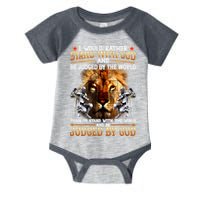 I Would Rather Stand With God Infant Baby Jersey Bodysuit