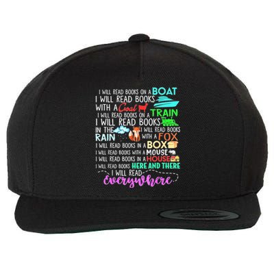 I Will Read Books On A Boat & Everywhere Reading Women Wool Snapback Cap