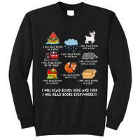 I Will Read Books On A Boat And Everywhere Library Sweatshirt